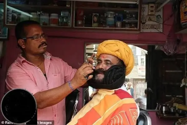 فردی با بلندترین ریش در جهان+عکس