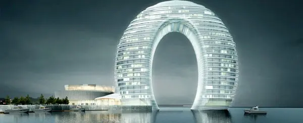 ساخت هتلی بسیار شیک و دیدنی در چین + عکس