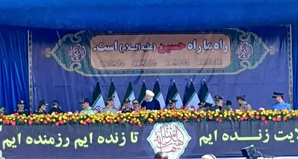 لحظه مطلع کردن رئیس جمهور از حمله تروریستی در اهواز+عکس