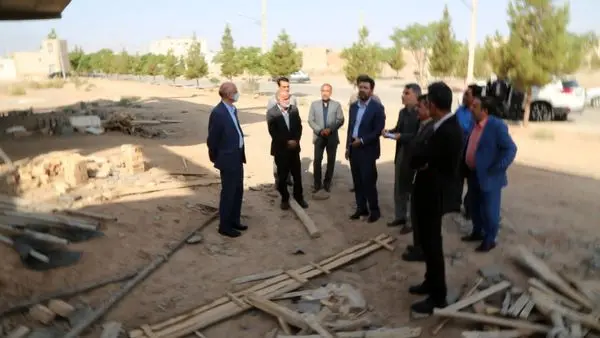 عملیات احداث ساختمان چاه شماره 8 بادرود 90 درصد پیشرفت فیزیکی داشته است