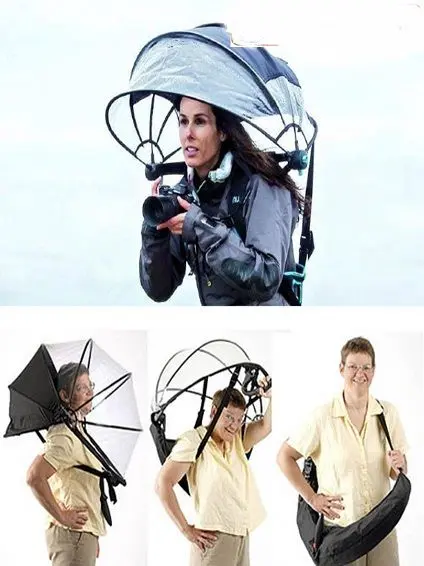 تولید جدیدترین نوع چترهای زمستانی+عکس