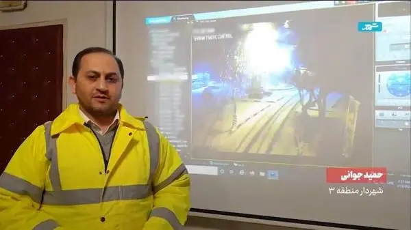 منطقه ۳ در آماده باش کامل در پی بارش برف