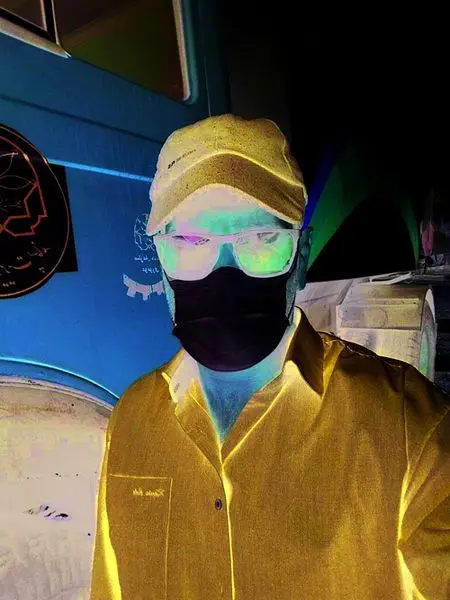 رفتگری که دکترای عمران دارد+عکس