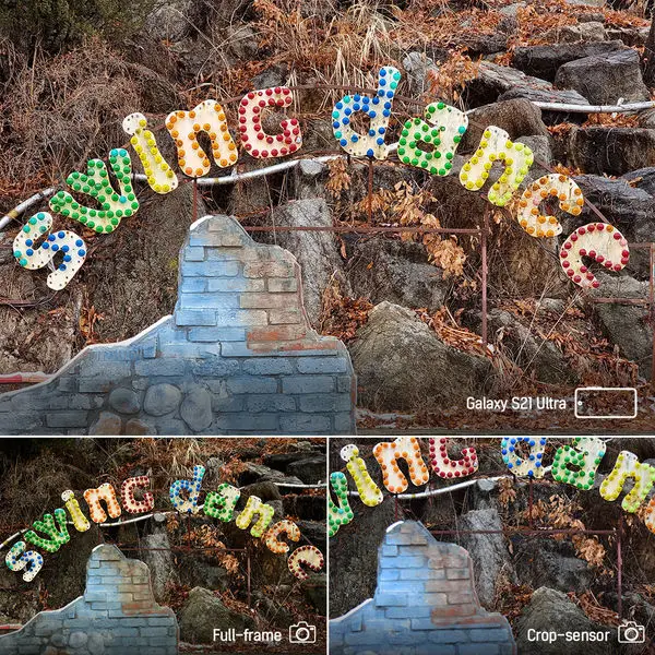 مقایسه دوربین گلکسی S21 Ultra با دوربین DSLR در عکاسی از منظره