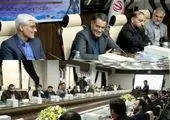 نشست استاندار چهارمحال و بختیاری با دکتر واعظی 