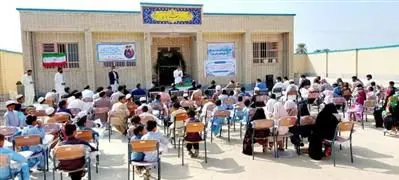 پنجمین مدرسه بانک قرض‌الحسنه مهر ایران در چابهار افتتاح شد

