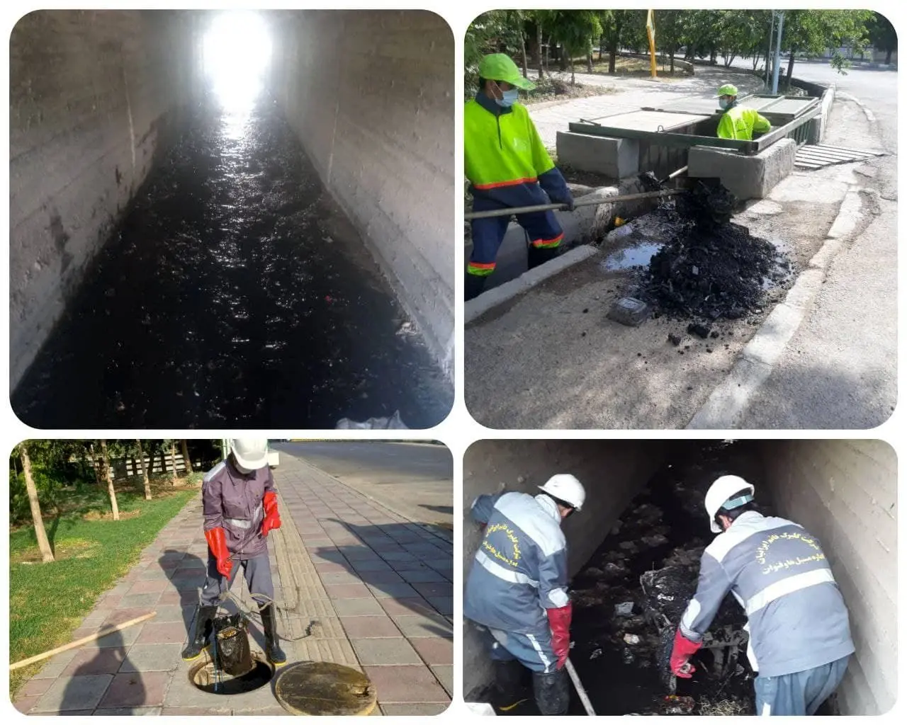  آمادگی منطقه 15 برای بارشهای فصل پاییز

