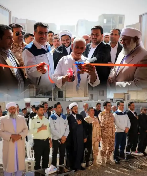 آموزشگاه شهدای حزب الله فولاد سنگان افتتاح شد

