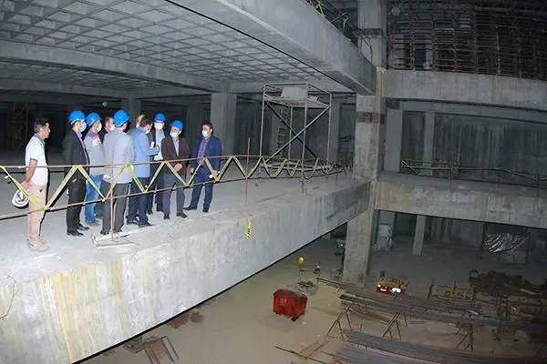 آغاز عملیات نازک کاری و اجرای نمای ساختمان خانه شهر

