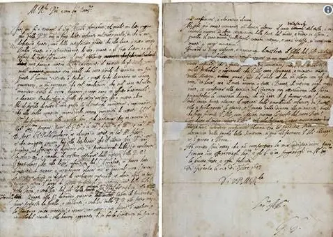 نامه ۴۰۰ ساله گالیله پیدا شد +عکس