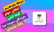 جوایز یازدهمین قرعه‌کشی سپرده سبای باشگاه مشتریان بانک پارسیان اهدا شد

