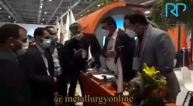 گزارش دومین روز نمایشگاه متالکس با حضور جناب آقای طیب نیا مدیر عامل محترم فولاد مبارکه و جناب دکتر سهراب نژاد مدیر عامل محترم فولاد زرند ایرانیان (میدکو)