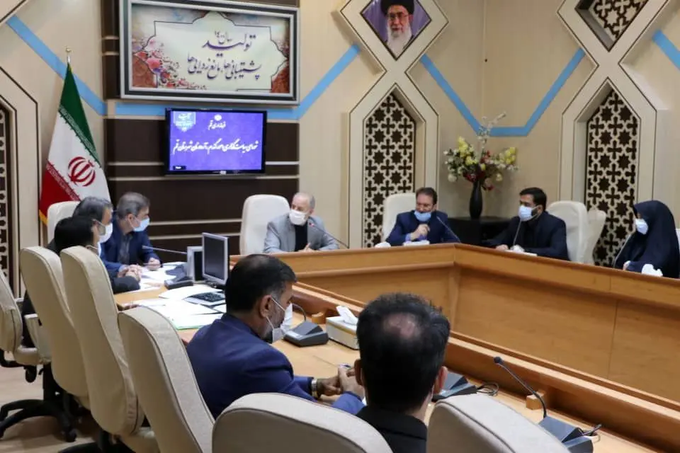 برگزاری جلسه شورای سیاست‌گذاری امور گندم، آرد ونان با حضورفرماندار قم