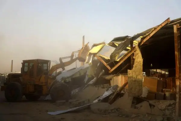 15مورد چهار دیواری به مساحت 11 هزار متر مربع در منطقه 19 رفع خلاف شد