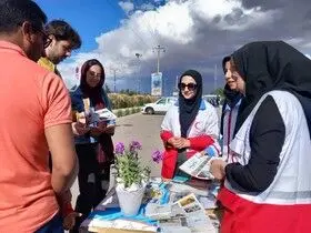 ارائه آموزشهای امدادی و ایمنی به ۱۱۵ هزار مسافر نوروزی