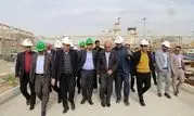 بازدید استاندار هرمزگان از پالایشگاه نفت آفتاب
