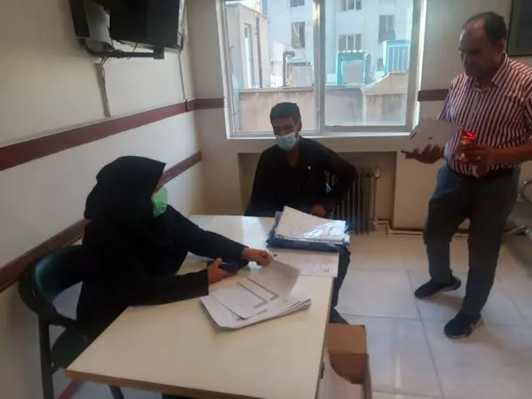 سنجش سلامت ۳۰۰ کارگر خدمات شهری منطقه۱۳