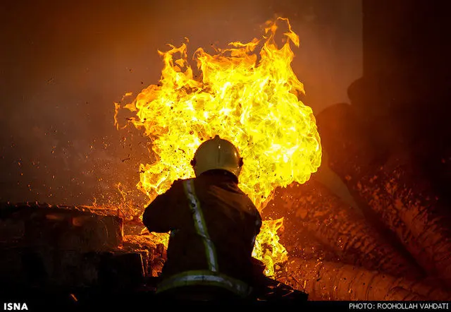  آتش‌سوزی بیمارستان مدرس ساوه جزئی بود