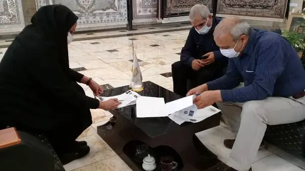 فرش مشهد با بنیاد شهید پاکدشت تفاهم نامه یکساله بست

