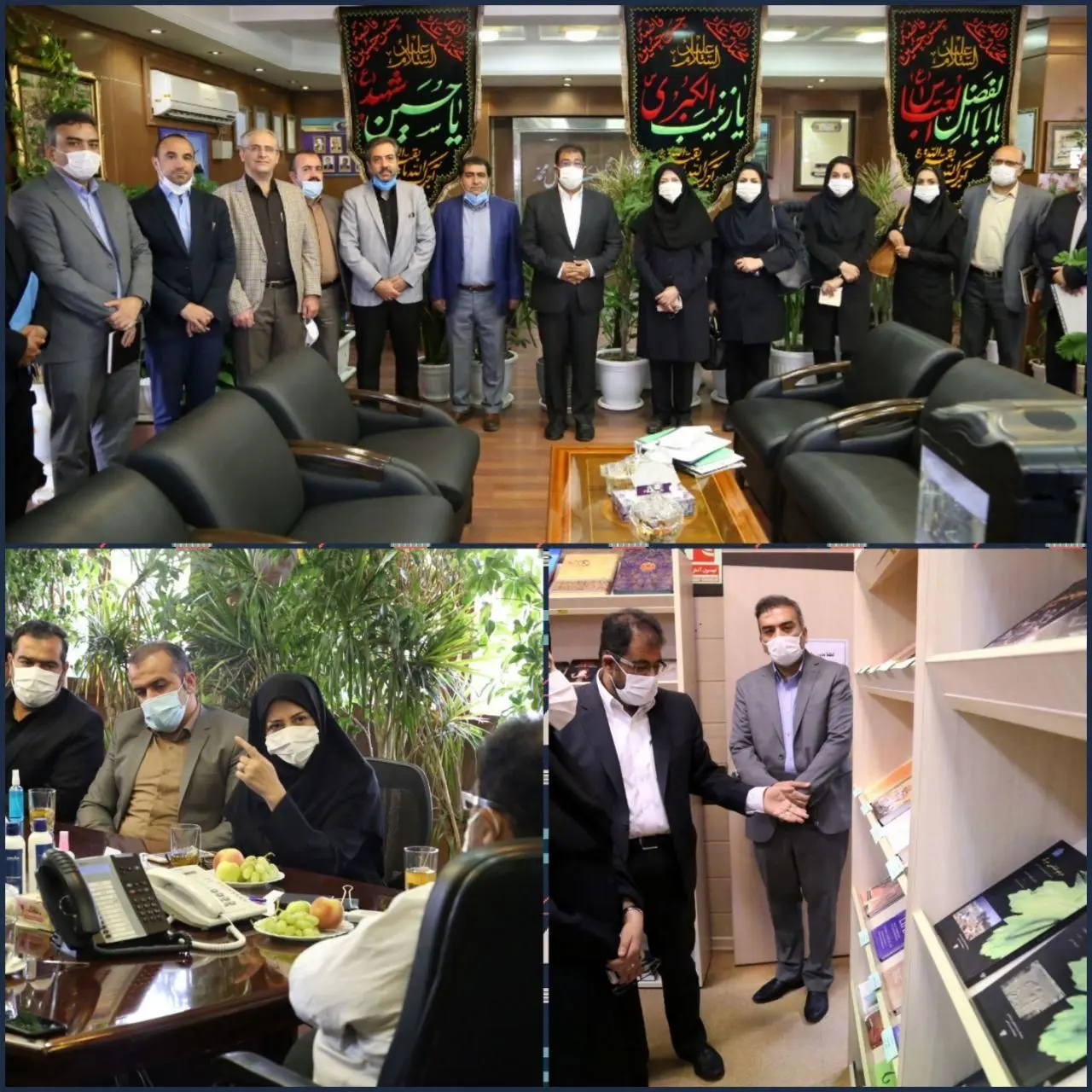 هم اندیشی اداره کل محیط زیست شهرداری تهران با سازمان بهشت زهرا(س)