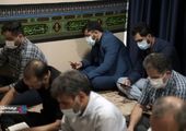 برگزاری آیین سوگواری حضرت امام حسین (ع) در بانک پارسیان

