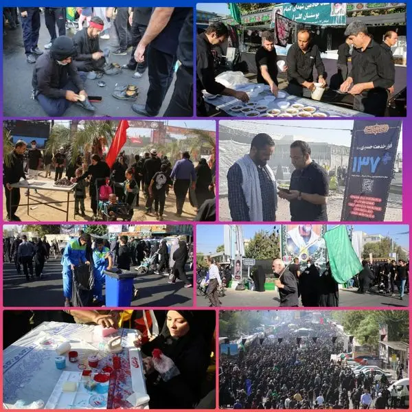 پاکسازی مسیر راهپیمایی توسط 80 نیروی پاکبان منطقه 15