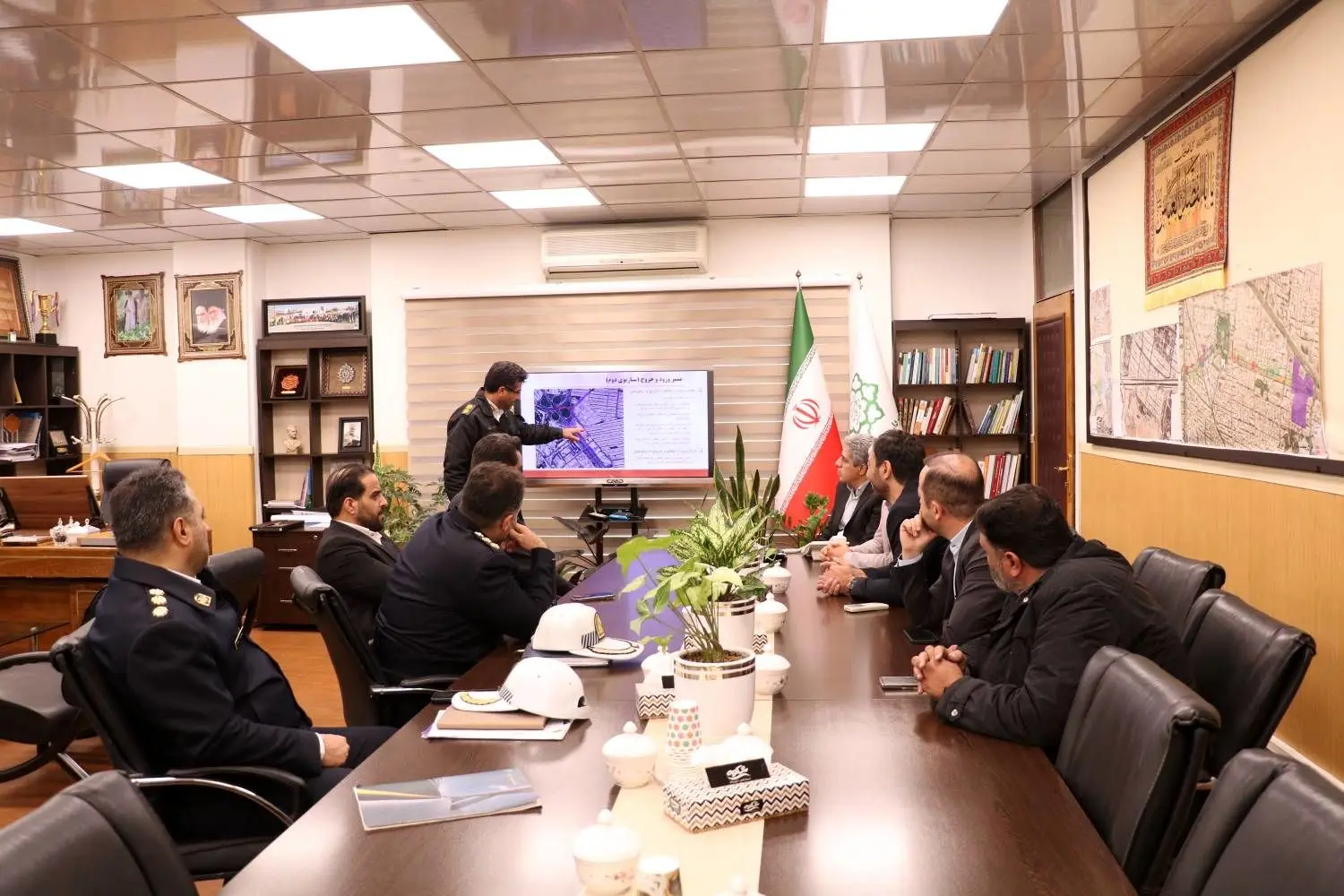 پیوست ترافیکی و اجتماعی مجموعه سرای ایرانی در حال تهیه است

