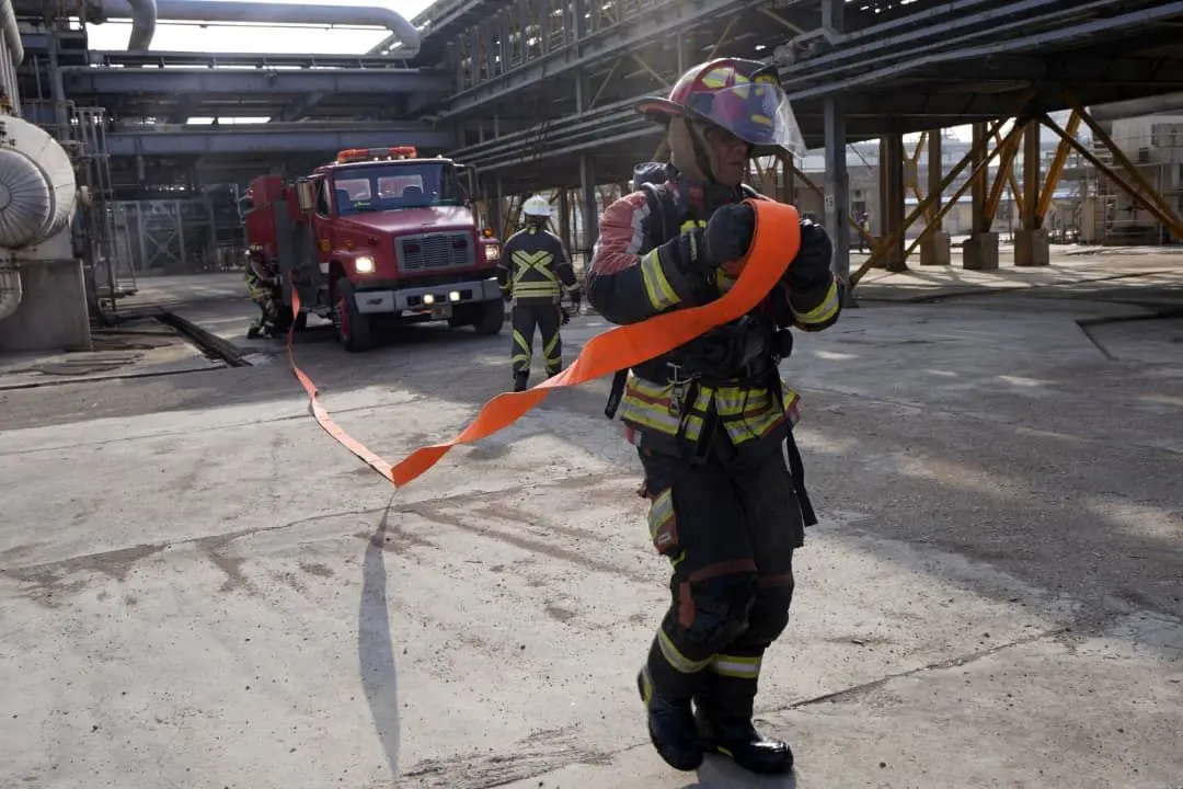 مانور ترکیبی دور میزی و میدانی در پتروشیمی بندرامام برگزار شد