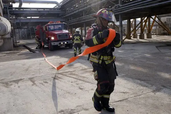 مانور ترکیبی دور میزی و میدانی در پتروشیمی بندرامام برگزار شد