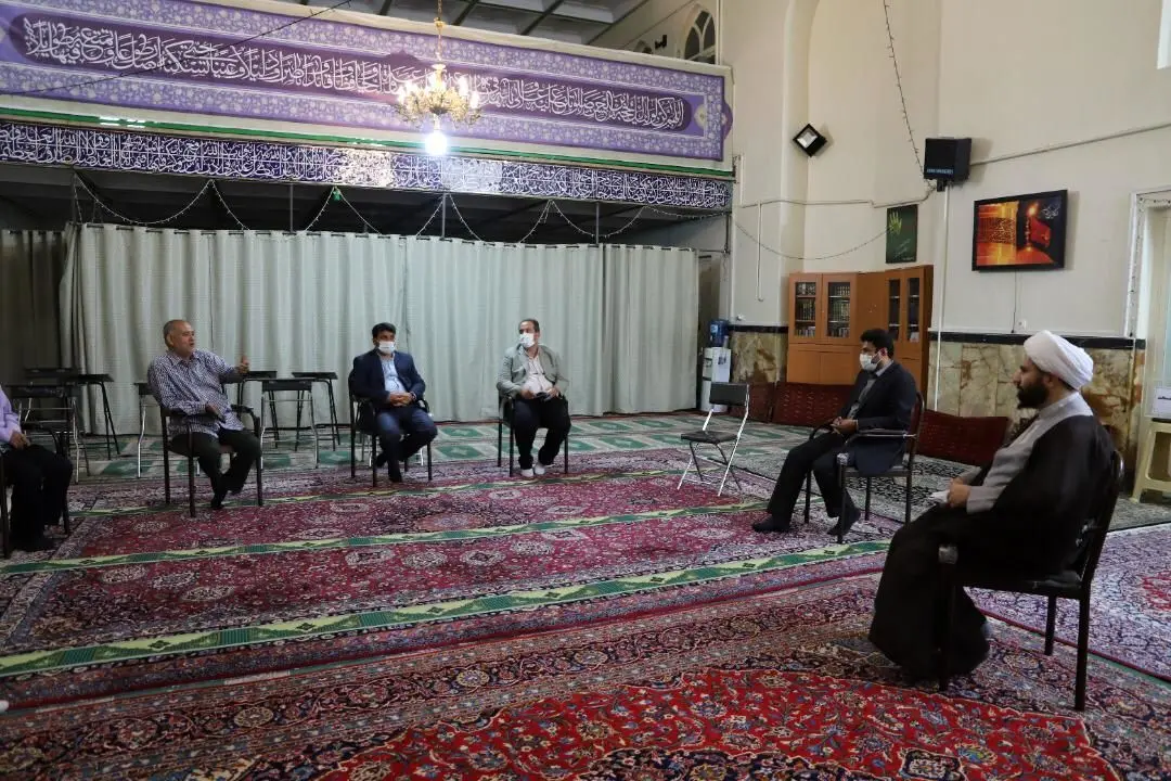 بازدید شهردار منطقه ۷ از مساجد جاوید و مهدی قائم