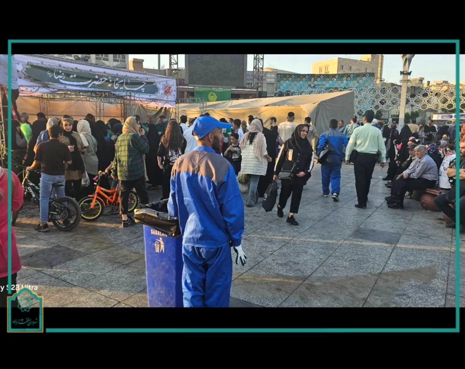 پاکیزگی همگانی در «اجتماع بزرگ خادمیان رضوی»
