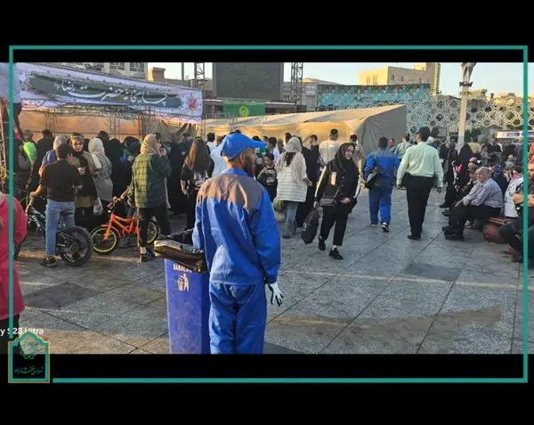پاکیزگی همگانی در «اجتماع بزرگ خادمیان رضوی»
