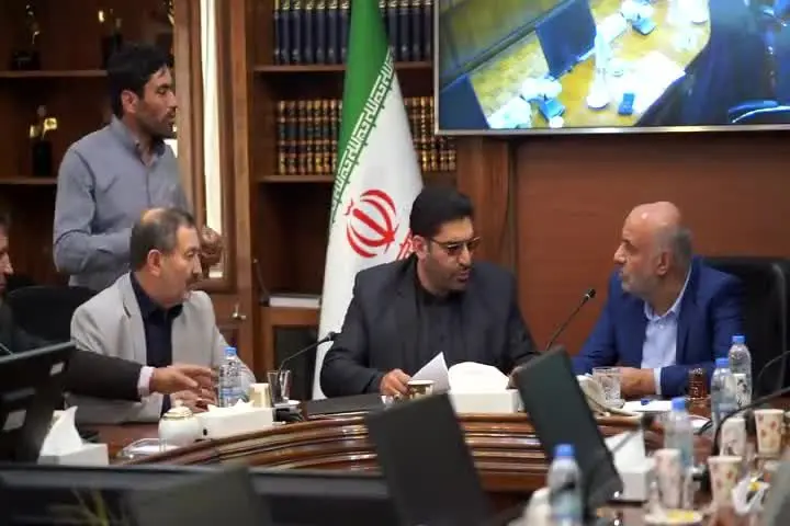 دیدار صمیمانه وزیر کار با جمعی از خانواده‌های جانباختگان حادثه معدن طبس