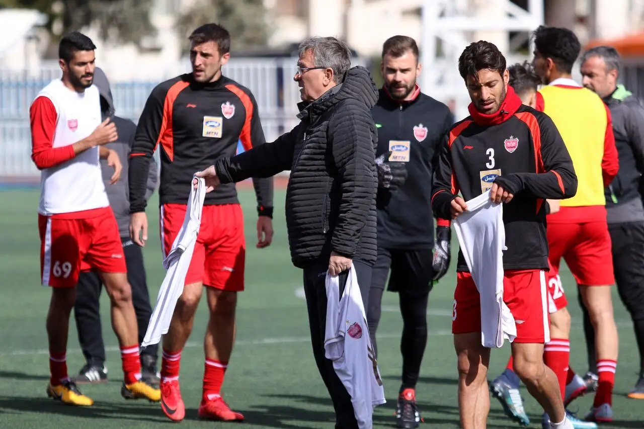 گزارش تصویری تمرین پرسپولیس