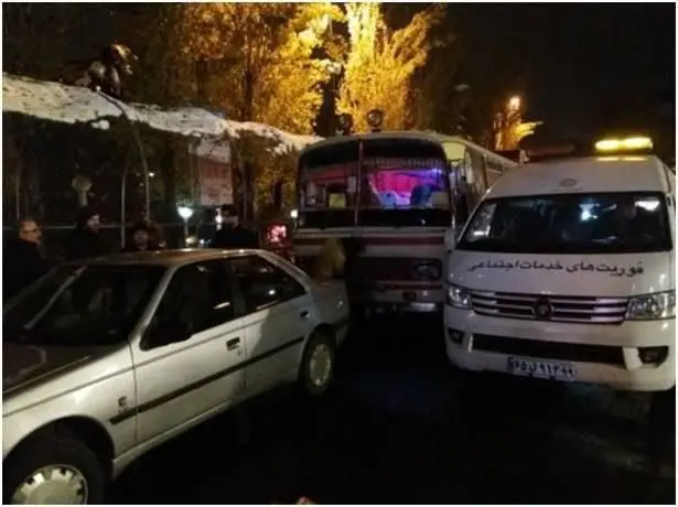 ‌‌ گرمخانه سیار در شمال تهران راه اندازی شد

