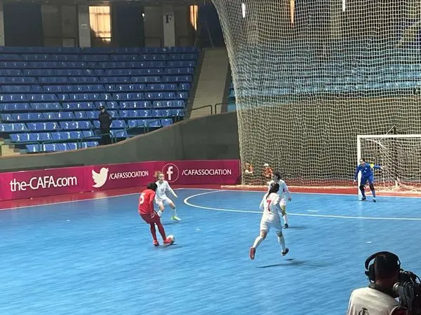 پیروزی تیم ملی فوتسال بانوان ایران برابر تاجیکستان