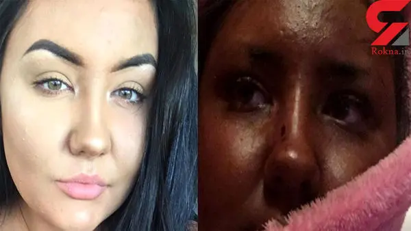 رنگ سبز بدن بخاطر حس زیبایی ! + عکس