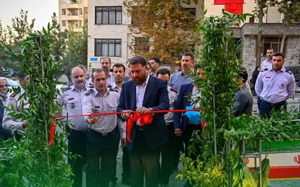 ایستگاه آتش نشانی محلی قیطریه افتتاح شد
