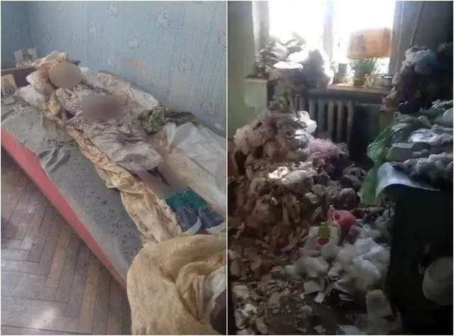 زندگی عجیب و ترسناک دختر معلول با مومیایی مادرش+عکس
