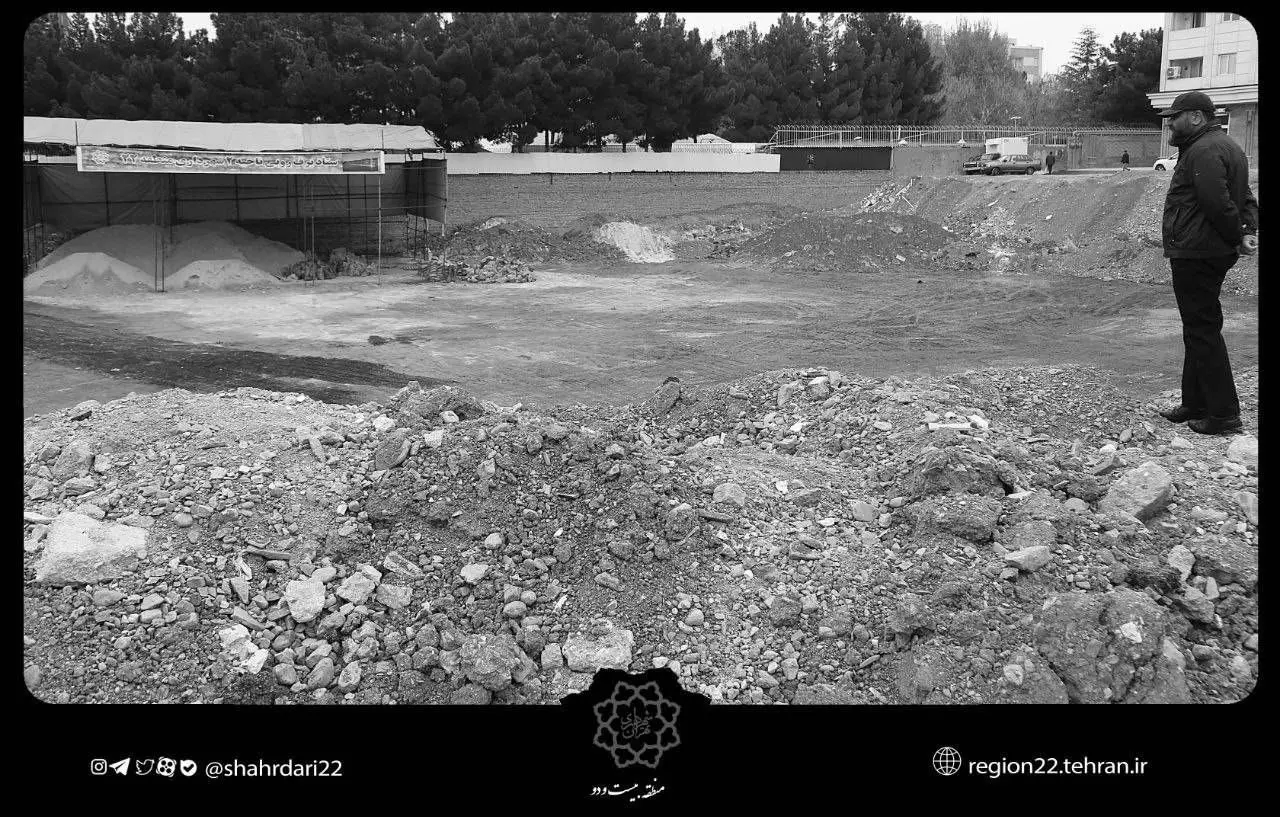 آماده باش کامل سایت های برف روبی منطقه۲۲ 