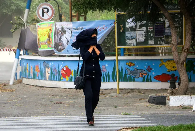 افزایش موقتی غلظت ذرات معلق در تهران طی امروز