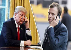 
گفت‌وگوی مکرون و ترامپ درباره خروج آمریکا از برجام
