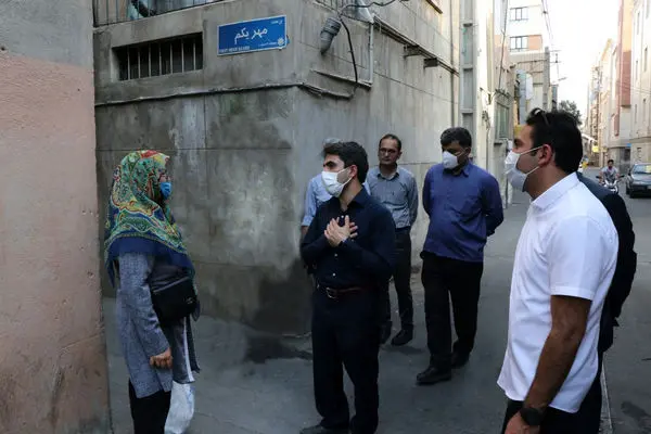 کاهش پیام های137 با اجرای طرح پیمایش محلات منطقه9