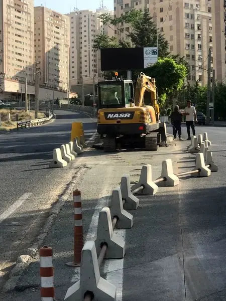 اجرای عملیات اصلاح هندسی در میدان هنر