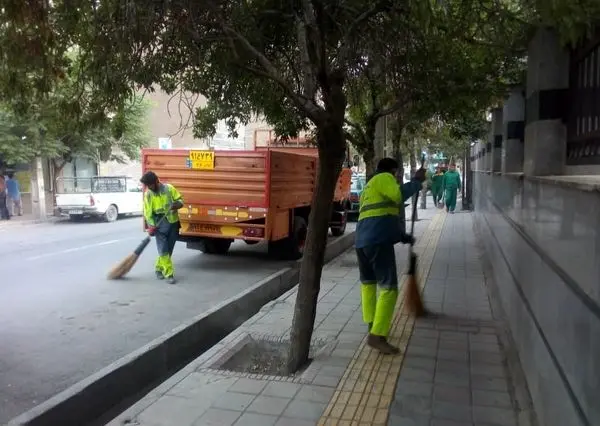 پاکسازی و نظافت بیش از 2 میلیون متر مربع از معابر منطقه 19 در یک هفته طرح خدمت

