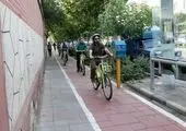 بازدید به منظور استمرار پویش سه شنبه های بدون خودرو با دوچرخه 