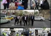 به همت معاونت خدمات شهری و محیط زیست منطقه ۱۲ طرح نگهداشت شهر در  خیابان  امیرکبیر اجرا شد 
