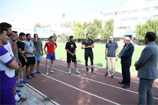 بازدید دبیر کل کمیته ملی المپیک از اردوی تیم ملی شمشیر بازی