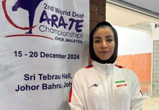 مژده مردانی صاحب مدال طلا شد