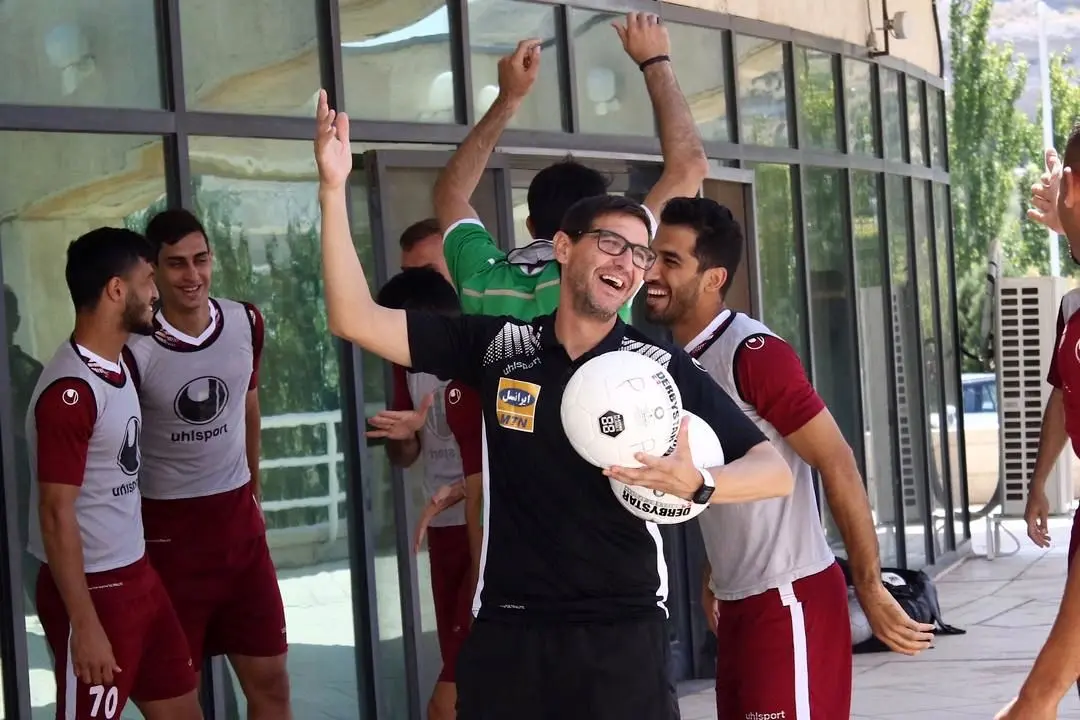 تمرین سبک پرسپولیسی ها در تبریز